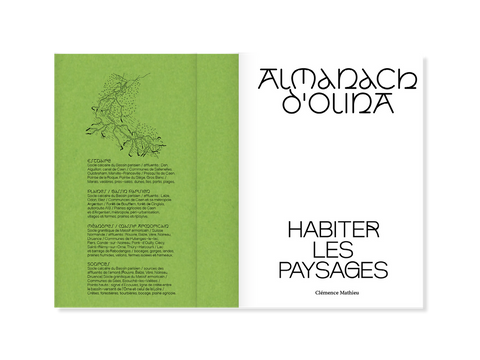 Almanach d'Olira - Habiter les paysages / Clémence Mathieu