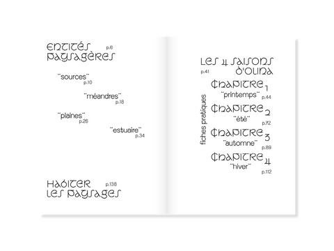 Almanach d'Olira - Habiter les paysages / Clémence Mathieu
