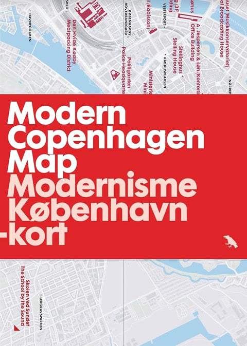 Modern Copenhagen Map: Modernisme Kobenhavn -kort cover image