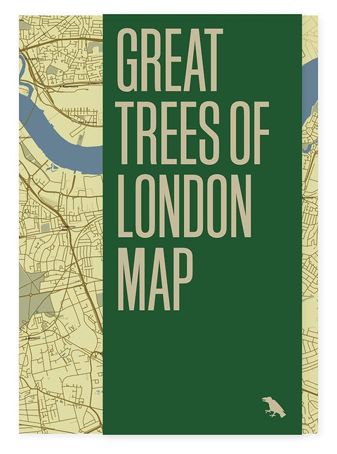 Great Trees of London Map: Guide to the magnificent trees of London (Great Trees Maps by Blue Crow Media) cover image