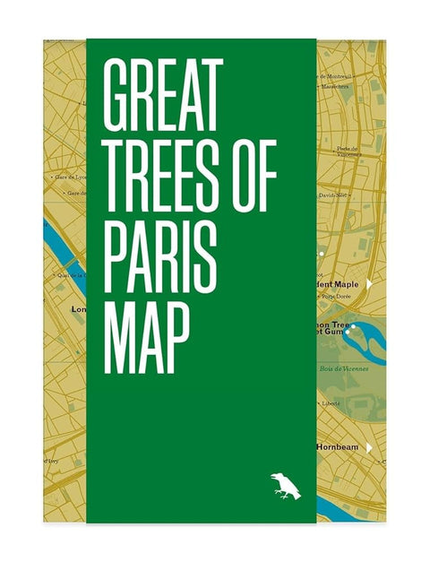Great Trees Of Paris Map: Guide to the Oldest, Rarest and Historical Trees of Paris (Great Trees Maps by Blue Crow Media) cover image