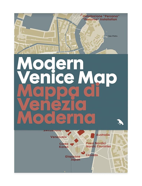 Modern Venice Map: Guide to 20th Century Architecture in Venice, Italy (Blue Crow Media Architecture Maps) cover image