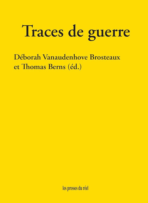 Traces de guerre cover image