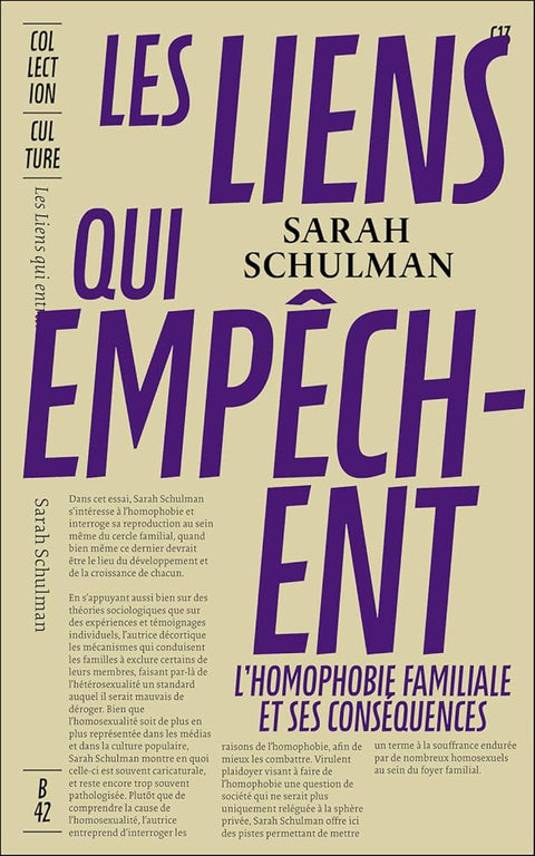 Les liens qui empêchent: L'homophobie familiale et ses conséquences cover image