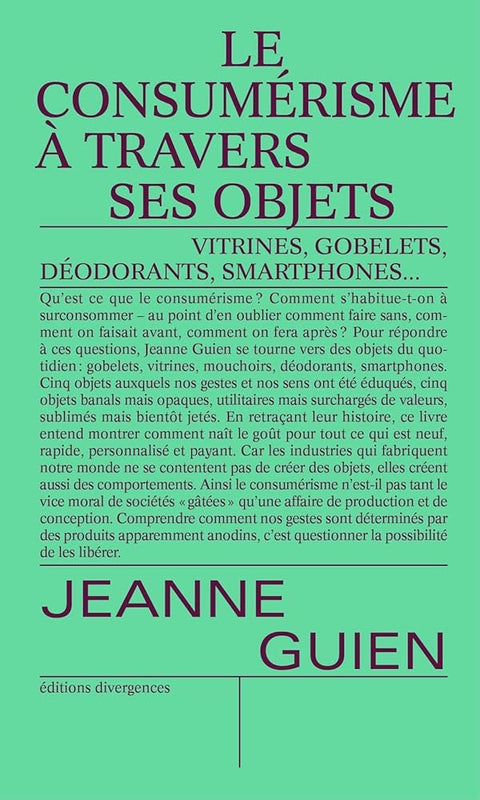 Le consumérisme à travers ses objets: Vitrine, gobelet, déodorant, smartphone... cover image