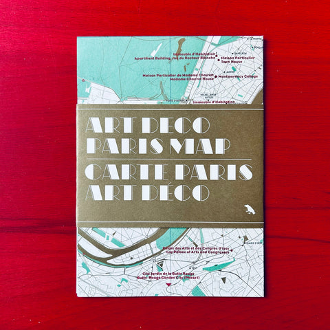 Art Deco Paris Map /  Robin Wilson, Nigel Green