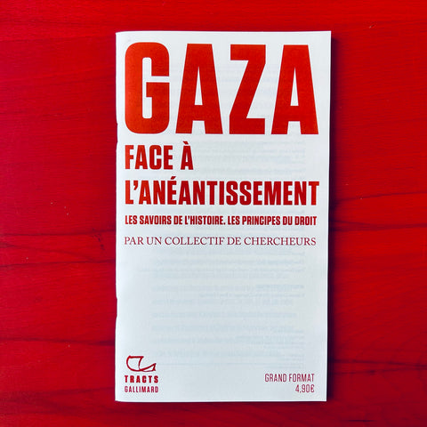 Gaza. Face à l'anéantissement: Les savoirs de l'histoire. Les principes du droit / Collectifs