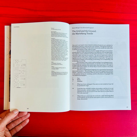 In the Making: Artistic Methods as New Paths to Change / Charlotte Jul,