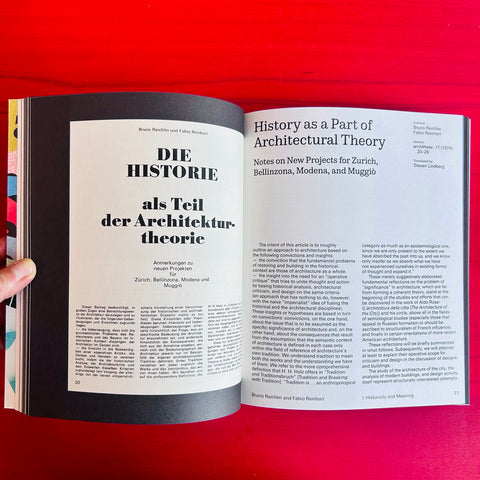 archithese reader: Critical Positions in Search of Postmodernity, 1971–1976, Gabrielle Schaad, Torsten Lange, Irina Davidovici, Samia Henni, Marie Theres Stauffer, Stanislaus von Moos