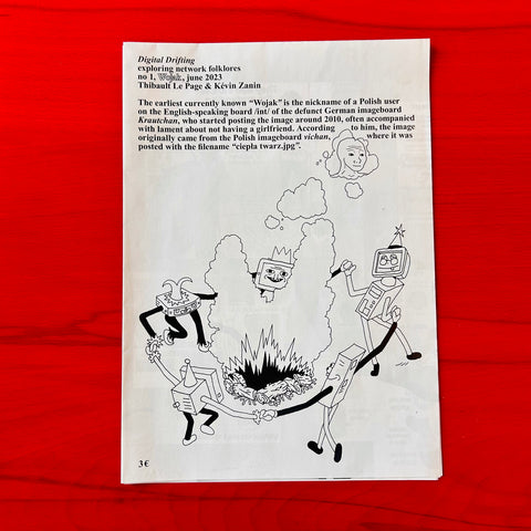 Digital Drifting, exploring network folklores n° 1 / Thibault le Page et Kévin Zanin