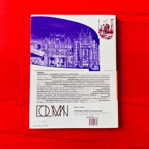A Nocturnal History of Architecture / Javier Fernandez Contreras, Vera Sacchetti, Roberto Zancan