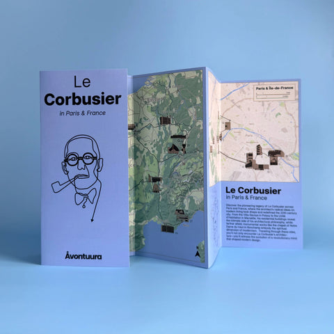 Le Corbusier in Paris & France / Architect Map