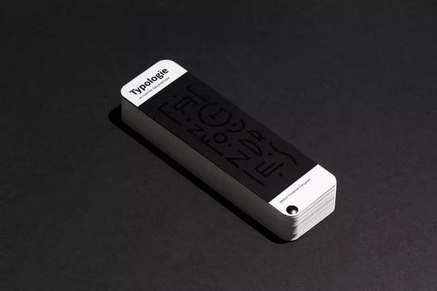 Nuancier Typologie #3 / Fonderies françaises (noir)