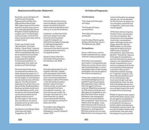 Statement and Counter-Statement : Notes on Experimental Jetset Volume 1 / Experimental Jetset