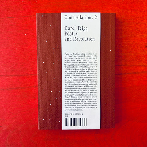 Poetry and Revolution / Karel Teige