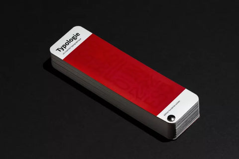 Nuancier Typologie #2 / Fonderies suisses (rouge)