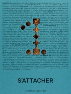 Écodesign et Création n° 01: S'attacher / Justin Jaricot, Jérôme Meudic