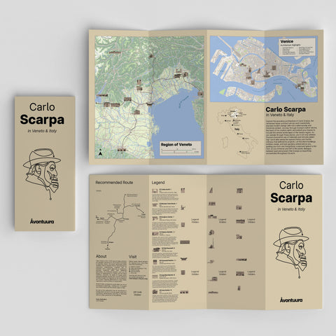Carlo Scarpa in Veneto & Italy / Architect Map