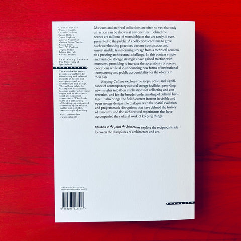 Keeping Culture: The Architecture of Storage / Susan Holden, Ashley Paine