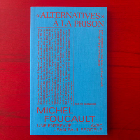 Alternatives à la prison / Michel Foucault