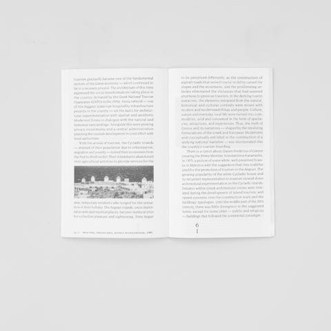 THE ARCHITECT IS ABSENT: Approaching the Cycladic Holiday House, Hülya Ertas, Mâkhi Xenakis, Sharon Kanach, David Bergé, Dimitra Kondylatou, Sven Sterken
