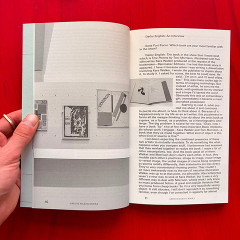 Artists Making Books / P. N. Miller; I. Puri Purini; D. English e.a.