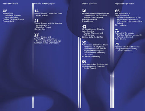 Bauhaus Clouds: Challenges to the Nebula of Architectural Histories and Archives