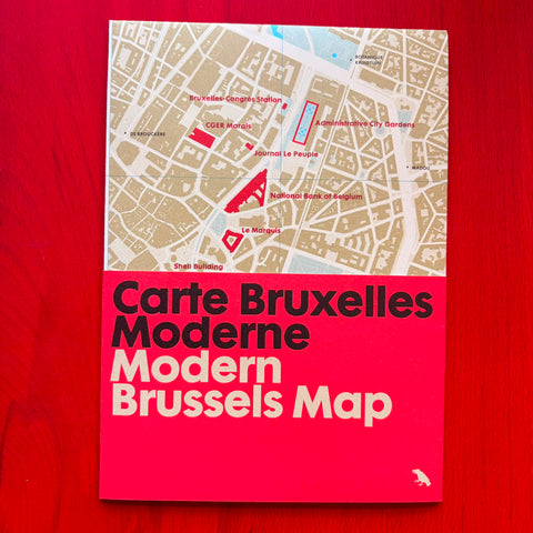 Guide to Modern Architecture in Brussels / MAP