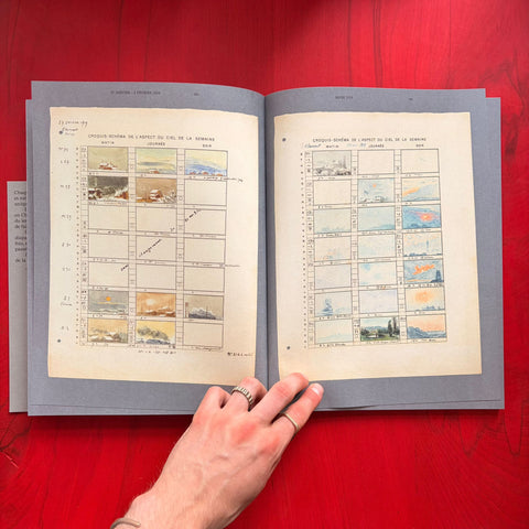 La veille du ciel: Aquarelles météorologiques d'André des Gachons (1871-1951) / Martine Tabeaud, Xavier Browaeys