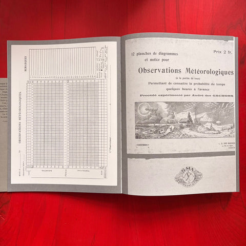 La veille du ciel: Aquarelles météorologiques d'André des Gachons (1871-1951) / Martine Tabeaud, Xavier Browaeys