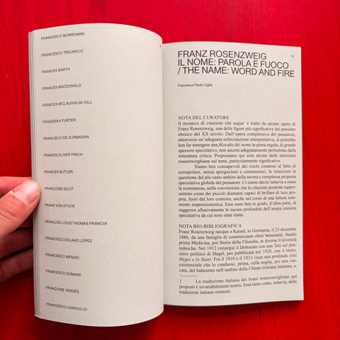 Francescanesima - Anthology of a Name / Francesco Alberico; Ornella Paglialonga (eds.)