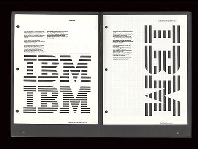 Ibm - Graphic Design Guide From 1969 To 1987 / Steven Heller
