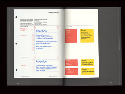 Ibm - Graphic Design Guide From 1969 To 1987 / Steven Heller