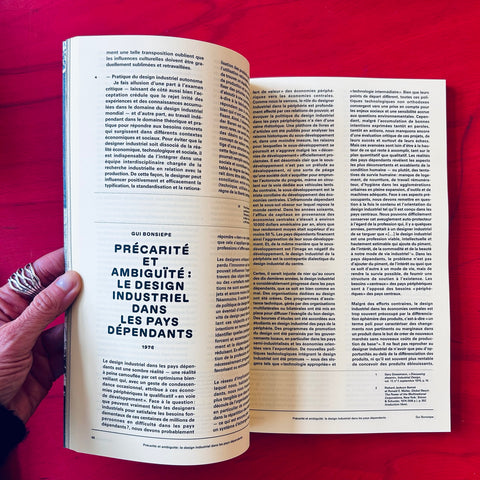 Design, périphérie et autonomie - Gui Bonsiepe, une anthologie / Collectif