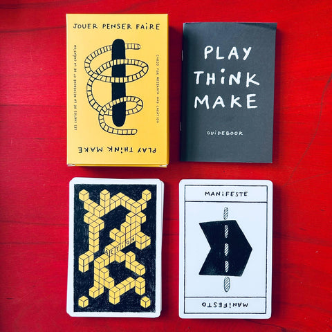 Jouer, penser, faire – Les cartes de la recherche et de la création (jeu de cartes) / Matthieu Raffard & Mathilde Roussel
