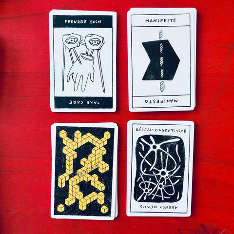 Jouer, penser, faire – Les cartes de la recherche et de la création (jeu de cartes) / Matthieu Raffard & Mathilde Roussel