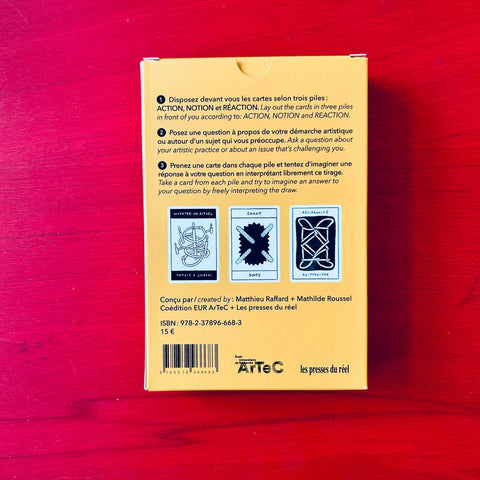 Jouer, penser, faire – Les cartes de la recherche et de la création (jeu de cartes) / Matthieu Raffard & Mathilde Roussel