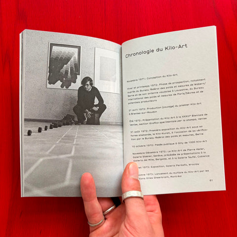 Pierre Keller: Le Kilo-Art (Hapax Series) / Clément Dirié, Pierre Keller, Martine Lanini, Tommaso Trini