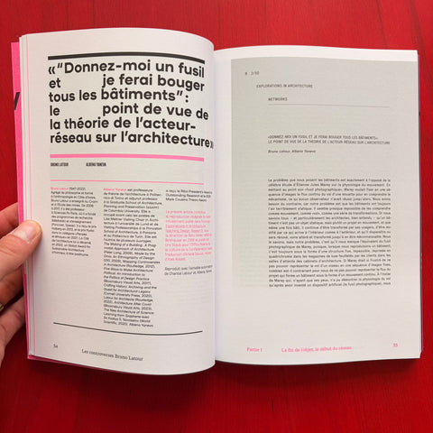 Les controverses Bruno Latour: Enquête dans les mondes de l'architecture / Léa Mosconi, Margaux Darrieus