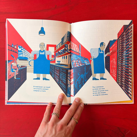 Le typographe / Gaby Bazin
