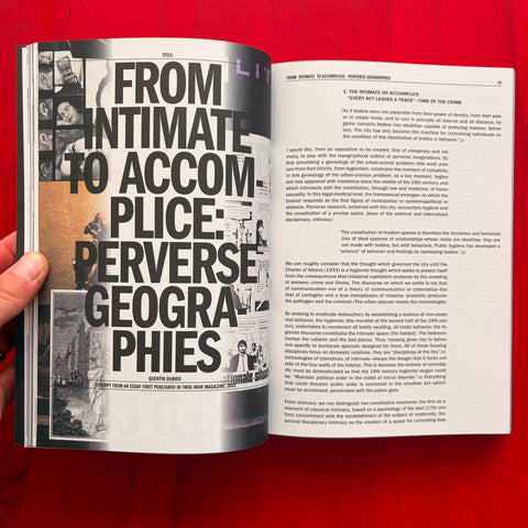 Cruising Pavilion: Dissident Sex, Architecture and Cruising Cultures / Pierre-Alexandre Mateos, Charles Teyssou, Spector Books
