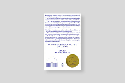 Post-Performance Future Method/e / Marie DE BRUGEROLLE