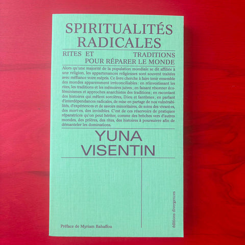 Spiritualités radicales: Rites et traditions pour réparer le monde / Yuna Visentin