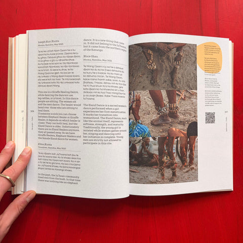 Tju|ho, Thoughtful ways of making and walking / Catherine Willems, Festus Soroab, Anca Ușurelu [eds.]