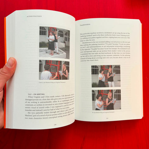 Traduire la performance / performer la traduction, Marion Blondel, Clothilde Roullier, Vincent Broqua, Fanny Catteau