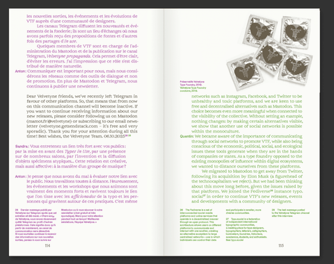Velvetyne Saved My Life: Typographie libre pour toustes depuis 2011 / Sandra Chamaret