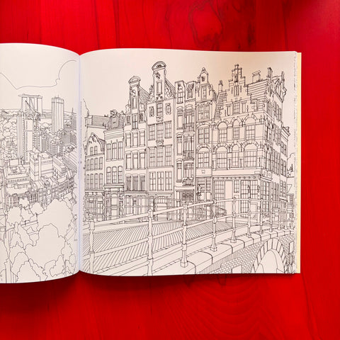 Villes rêvées: Des villes réelles et imaginaires à colorier / Steve Macdonald