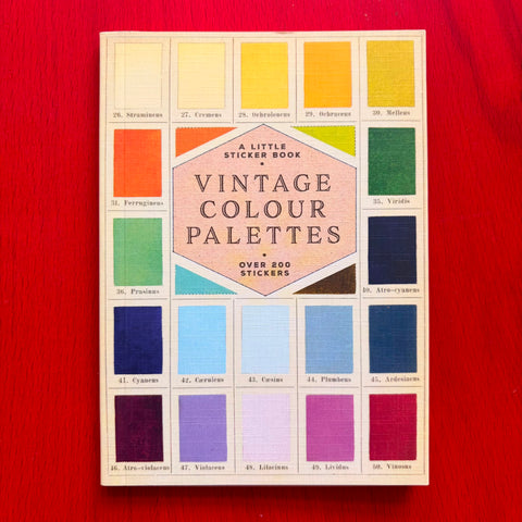 Vintage Color Palettes: A Little Sticker Book, Skittledog